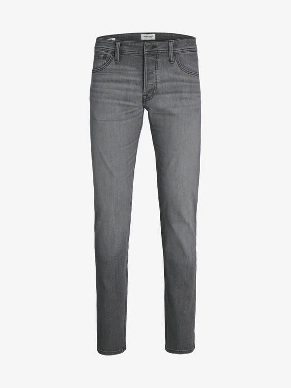 Jack & Jones Graue Herrenjeans mit schmaler Passform Jack & Jones Glenn