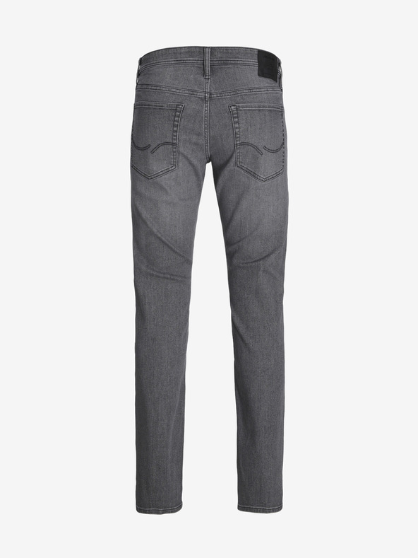 Jack & Jones Graue Herrenjeans mit schmaler Passform Jack & Jones Glenn