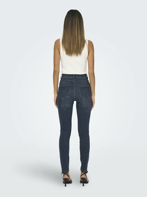 ONLY Dunkelblaue Damen Skinny Jeans ONLY Mila