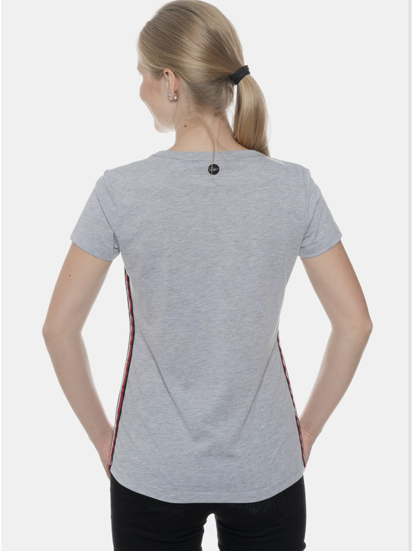 Sam 73 Graues Damen-T-Shirt SAM 73