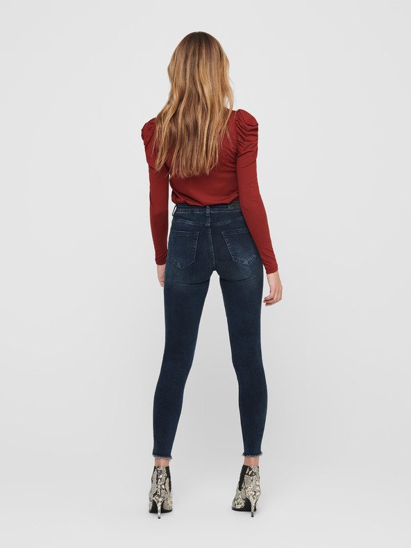 ONLY Dunkelblaue Skinny Fit Jeans ONLY-Blush