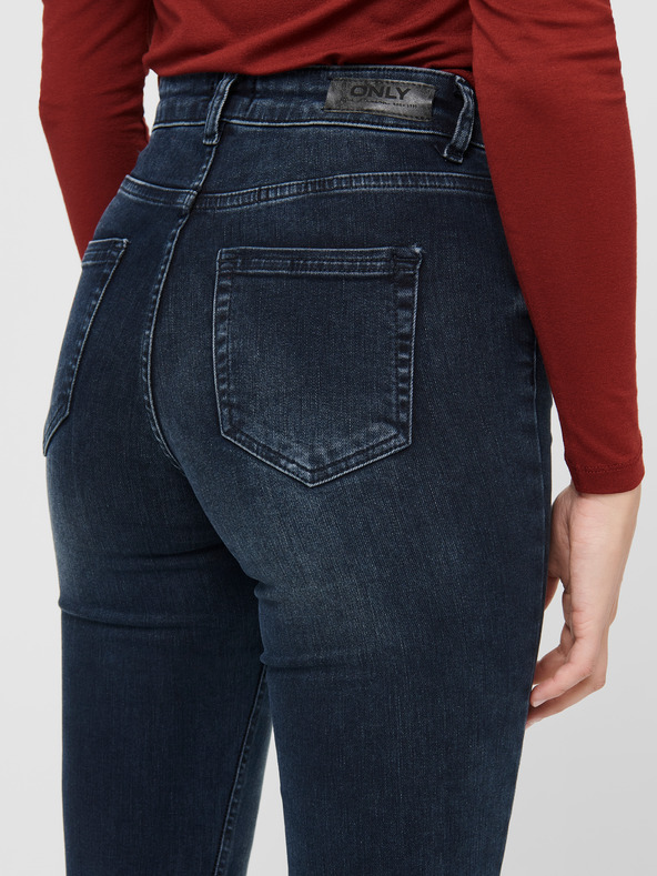 ONLY Dunkelblaue Skinny Fit Jeans ONLY-Blush
