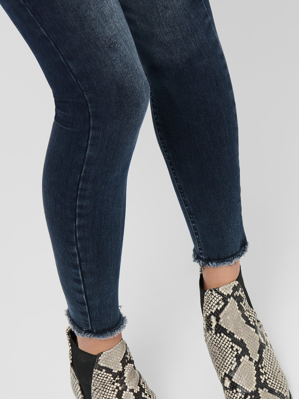 ONLY Dunkelblaue Skinny Fit Jeans ONLY-Blush