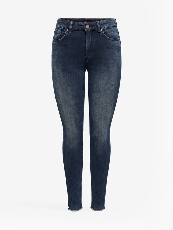 ONLY Dunkelblaue Skinny Fit Jeans ONLY-Blush