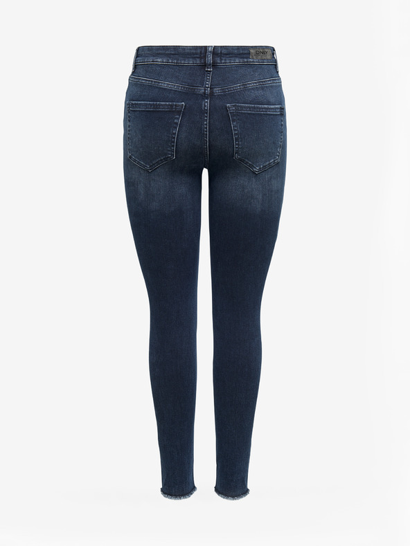 ONLY Dunkelblaue Skinny Fit Jeans ONLY-Blush