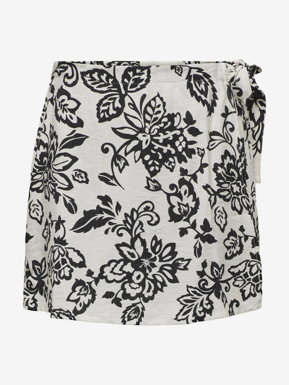 ONLY Weiße gemusterte Damen-Shorts/-Röcke ONLY Kiera