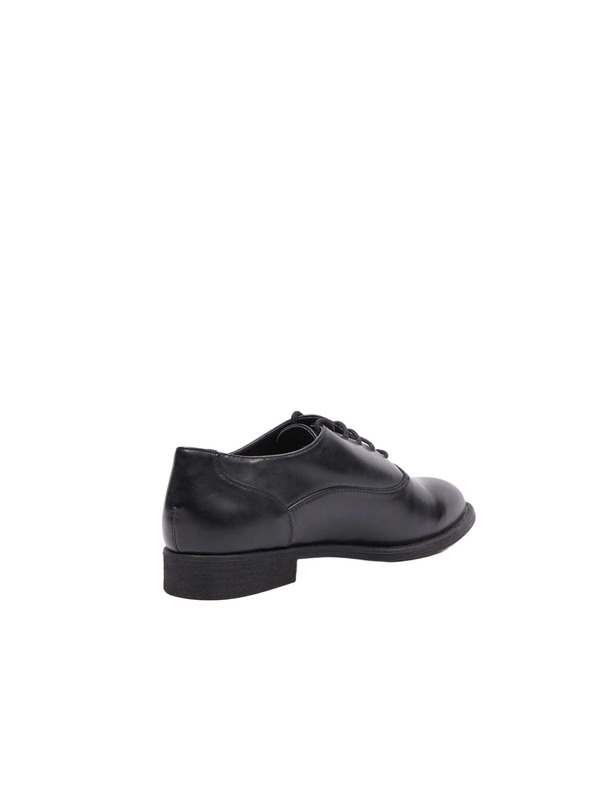 CAMAIEU Schwarze Damenhalbschuhe mit niedrigem Absatz CAMAIEU