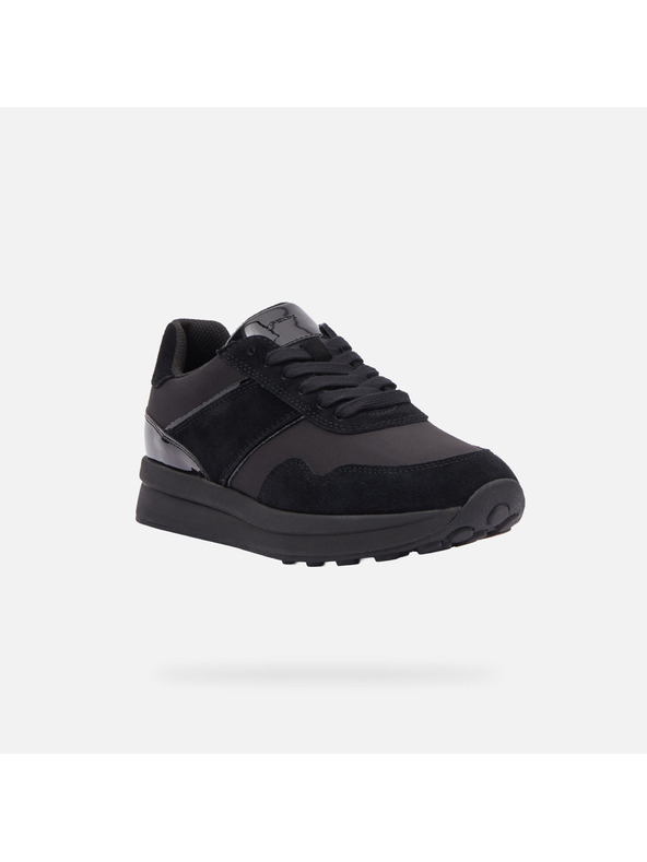 Geox Schwarze Damen-Sneaker Geox Runntix
