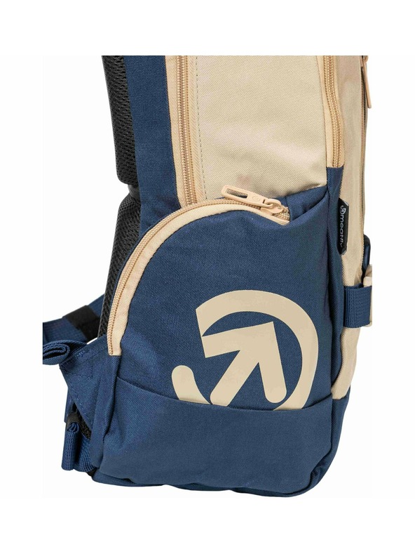 Meatfly Meatfly Rucksack Basejumper Beige / Meer 22 L + MÄPPCHEN | Sand | Volumen 22 L