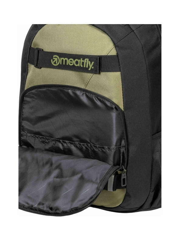 Meatfly Meatfly Rucksack Exile Olivine 24 L + MÄPPCHEN | Grün | Volumen 24 L