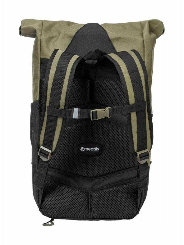Meatfly Meatfly Rucksack Holler Olivine 28 L | Schwarz | Volumen 28 L