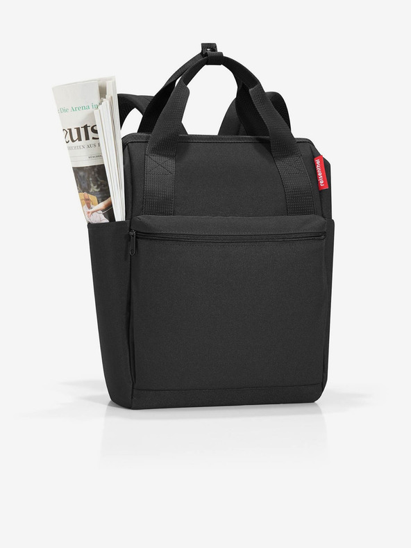 Reisenthel Schwarzer Rucksack und Tasche 2in1 Reisenthel Allrounder R Black
