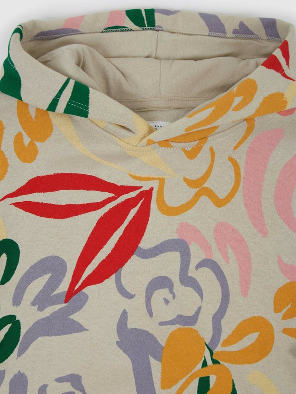 GAP Baby Blumiges Sweatshirt mit Kapuze GAP