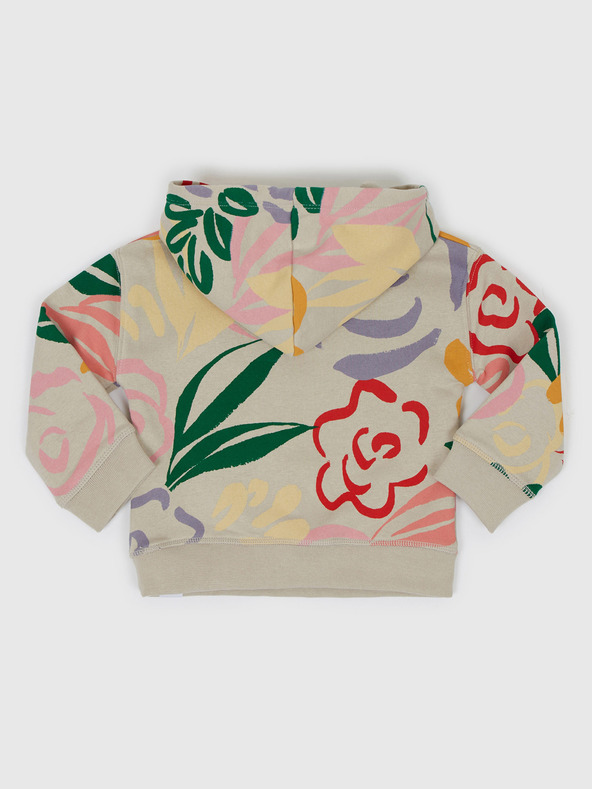 GAP Baby Blumiges Sweatshirt mit Kapuze GAP