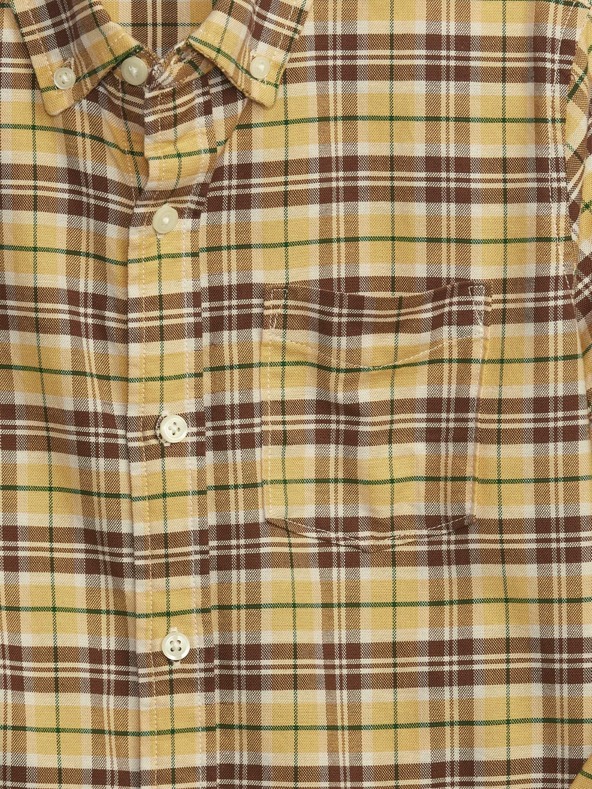 GAP Kariertes Oxford-Hemd für Kinder GAP