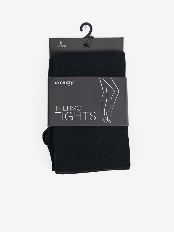 Orsay Schwarze Damen-Thermostrumpfhose ORSAY