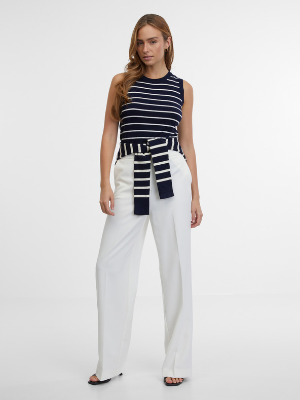 Orsay Dunkelblau gestreiftes Damen-Top ORSAY