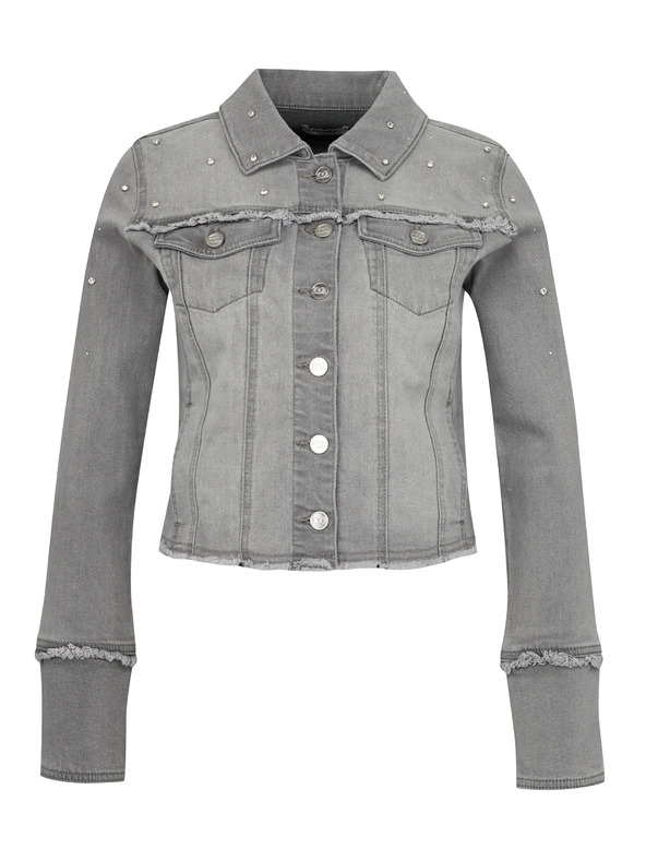 Orsay Graue Damen-Jeansjacke ORSAY