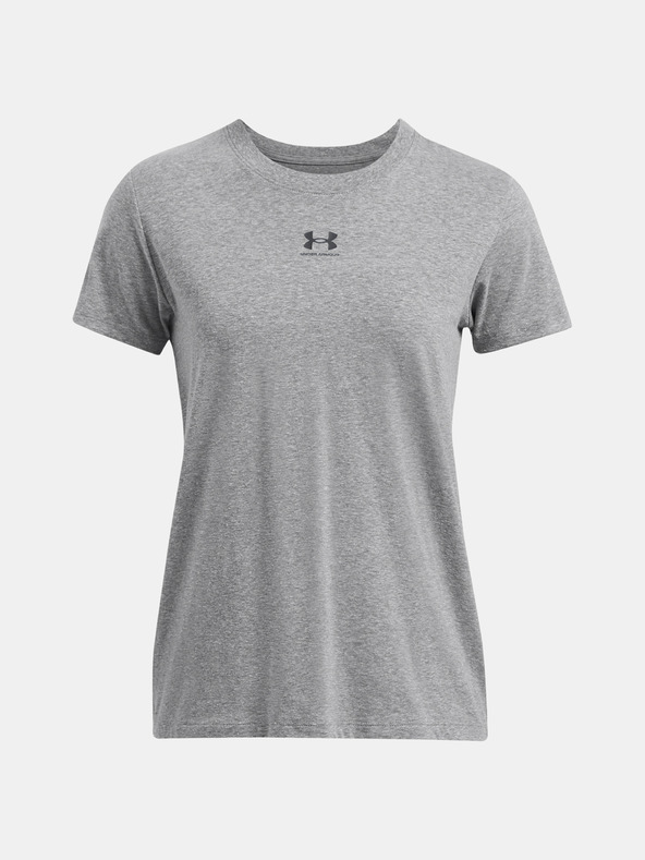 Under Armour Damen Under Armour UA Rival Core SS-GRY T-Shirt