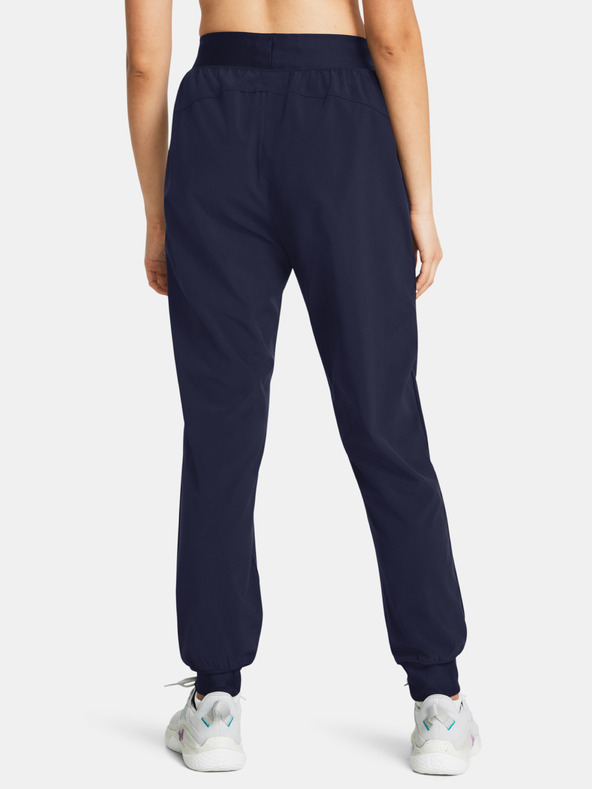 Under Armour Damen Sporthose Under Armour UA Rival Hi Rise Woven Pant-BLU