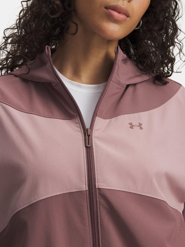 Under Armour Damen Jacke Under Armour UA Rival Woven Jkt HD-BRN
