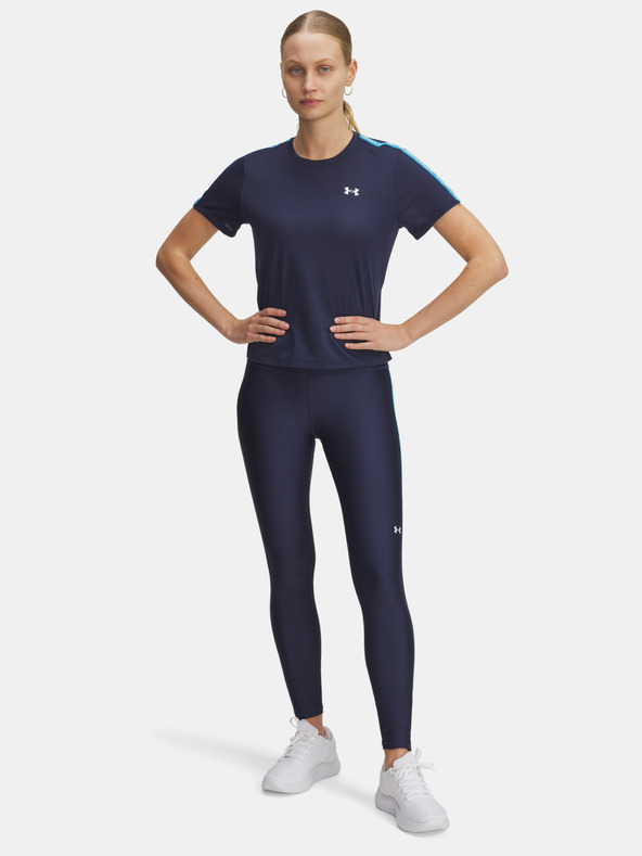 Under Armour Damen-Leggings Under Armour UA Tech WM Tape Legging-BLU