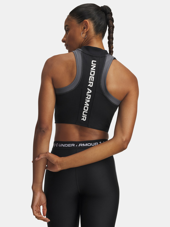 Under Armour Damen-Top Under Armour UA HG Rib Tank-BLK