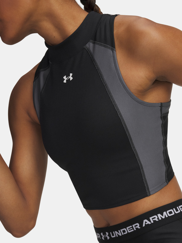 Under Armour Damen-Top Under Armour UA HG Rib Tank-BLK