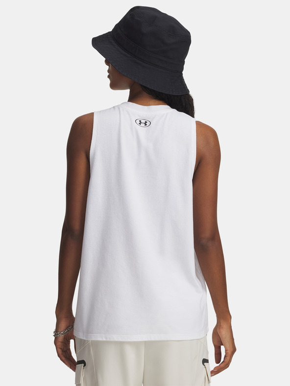 Under Armour Damen-Top Under Armour UA Varsity U Tank-WHT