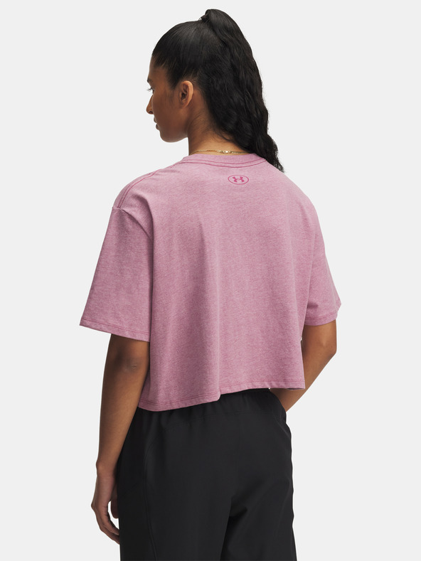 Under Armour Damen-T-Shirt Under Armour UA Rival SS-PNK