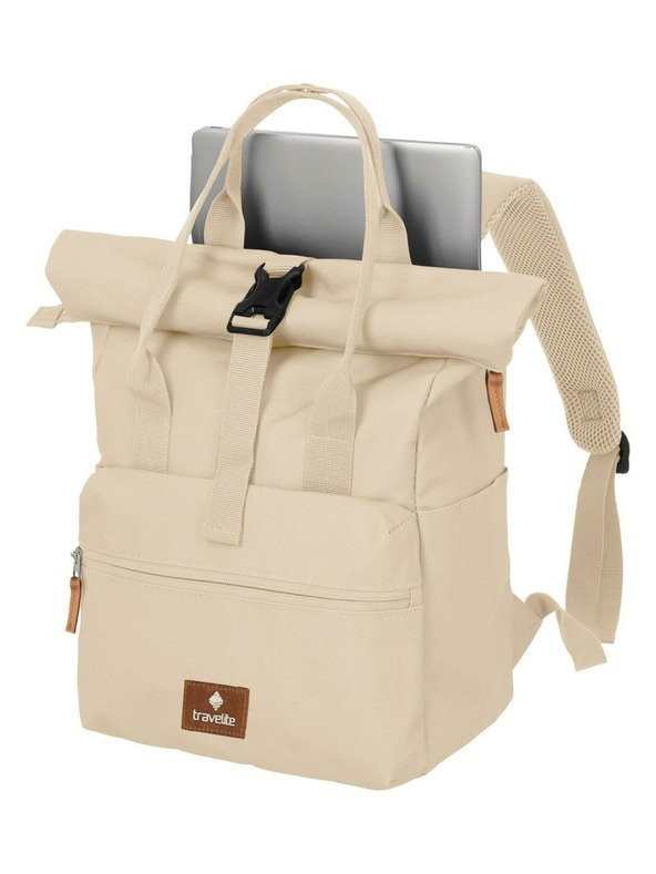 Travelite Rucksack Travelite Basics Short Handle Roll-up Offwhite