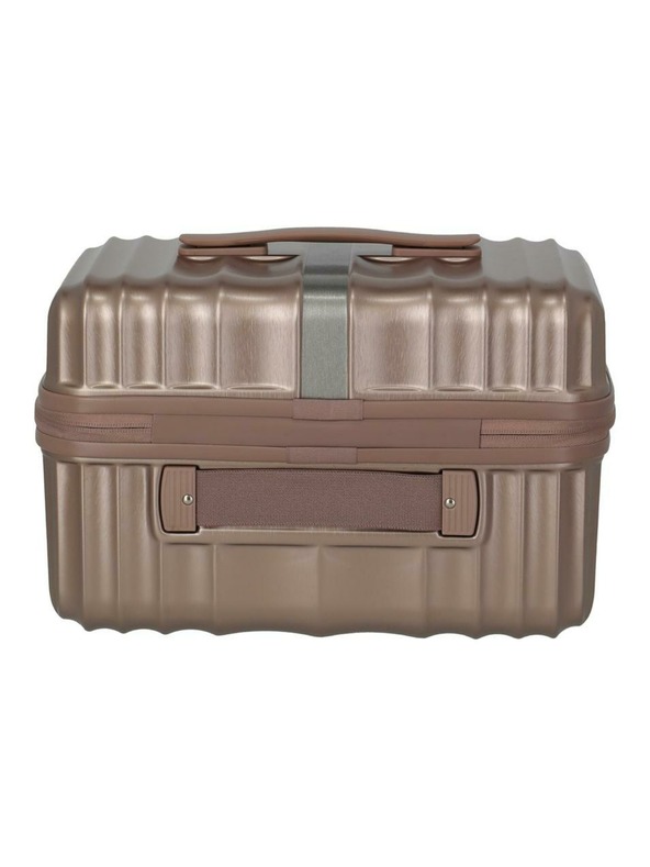 Travelite Kosmetiktasche Travelite Paros Beauty Case Cappuccino
