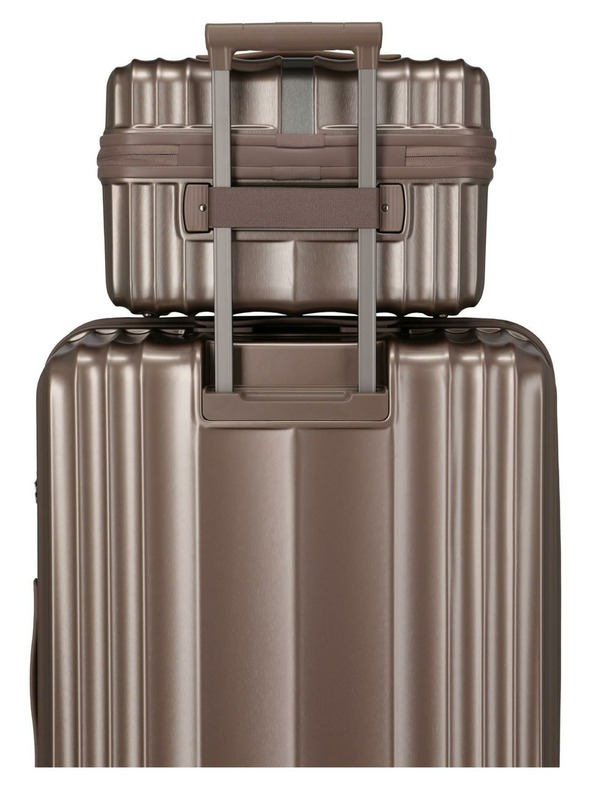 Travelite Kosmetiktasche Travelite Paros Beauty Case Cappuccino