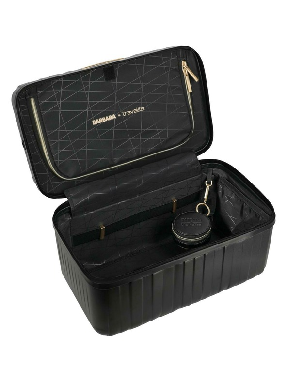 Travelite Kosmetiktasche Travelite BARBARA Novelty Beauty Case Schwarz