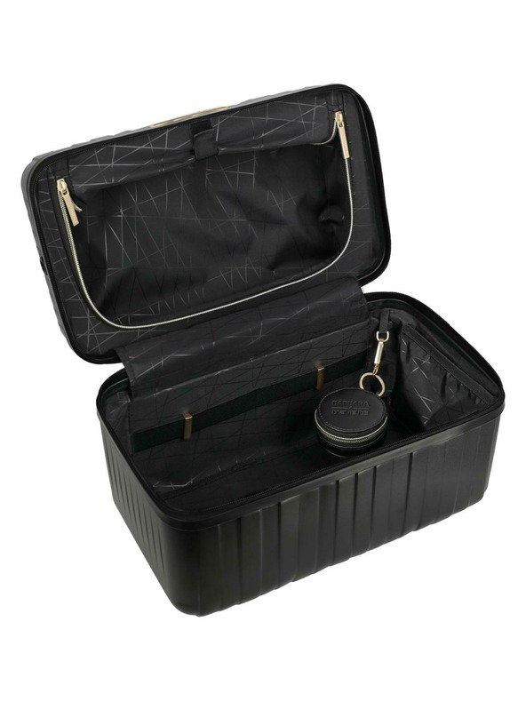 Travelite Kosmetiktasche Travelite BARBARA Novelty Beauty Case Schwarz