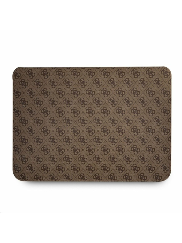 Guess Guess PU 4G Metal Logo Computer Sleeve 13" Braun