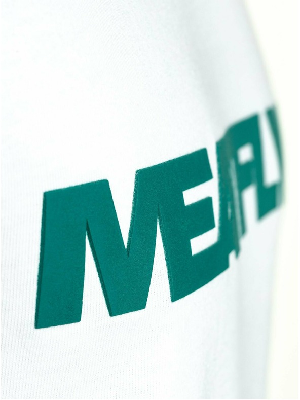 Meatfly Meatfly Herren T-Shirt Logex Weiß | Weiß | Größe S | 100% Baumwolle