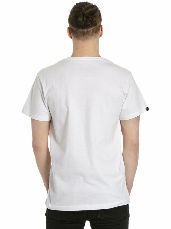 Meatfly Meatfly Herren T-Shirt MF Logo Weiß | Weiß | Größe M | 100% Baumwolle