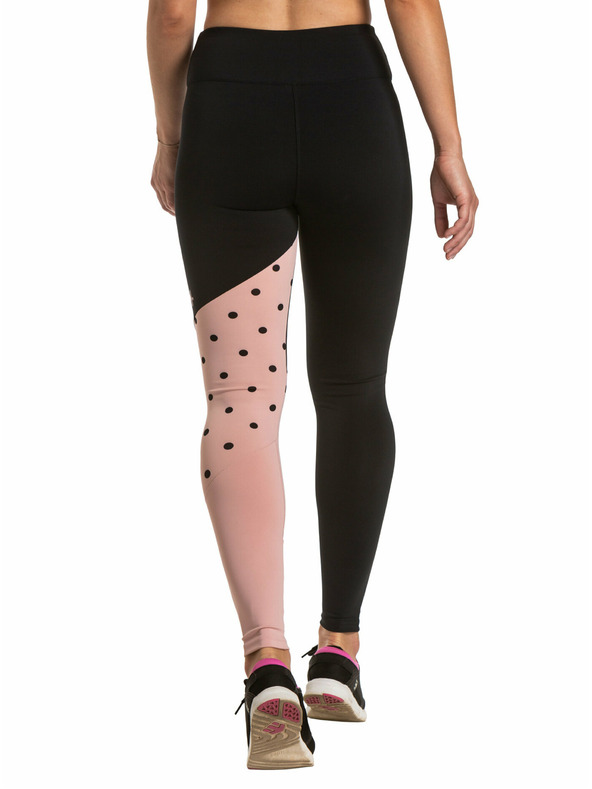 Meatfly Meatfly Damen Leggings Arabel Pink/Black | Schwarz | Größe