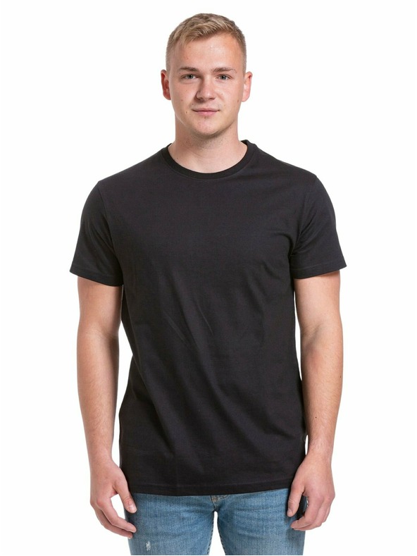 Meatfly Meatfly Herren T-Shirt Set Basic Multipack Black/Charcoal Heather/White | Schwarz | Größe