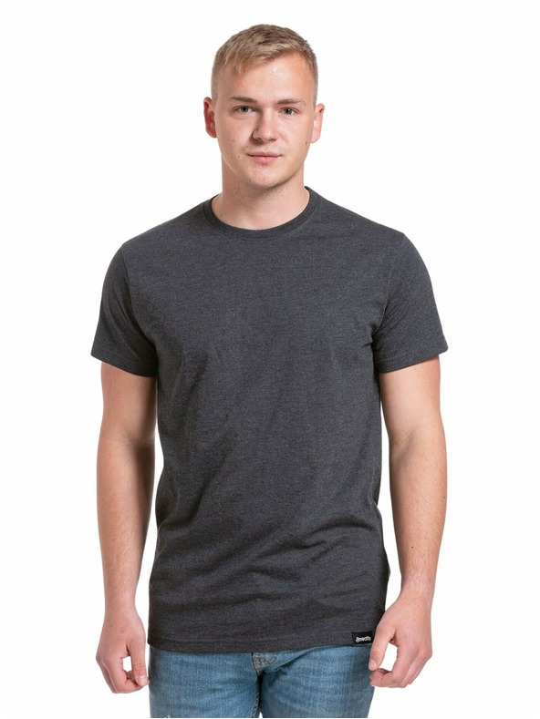 Meatfly Meatfly Herren T-Shirt Set Basic Multipack Black/Charcoal Heather/White | Schwarz | Größe