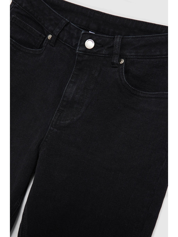 Moodo Damen Jeans Schwarz