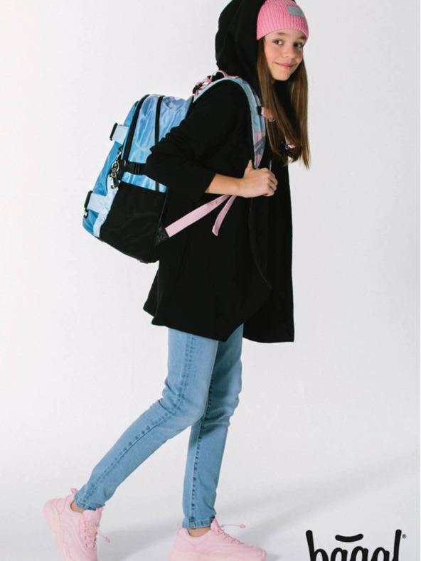 BAAGL  BAAGL 3 SET Skate Moon: Rucksack, Mäppchen, Tasche BAAGL