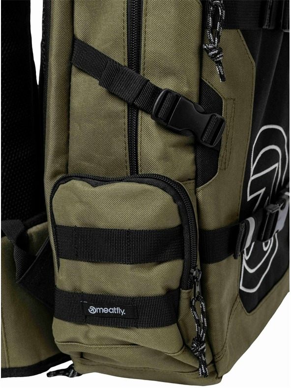 Meatfly Meatfly Rucksack Ramble Olivine 26 L | Schwarz | Volumen 26 L