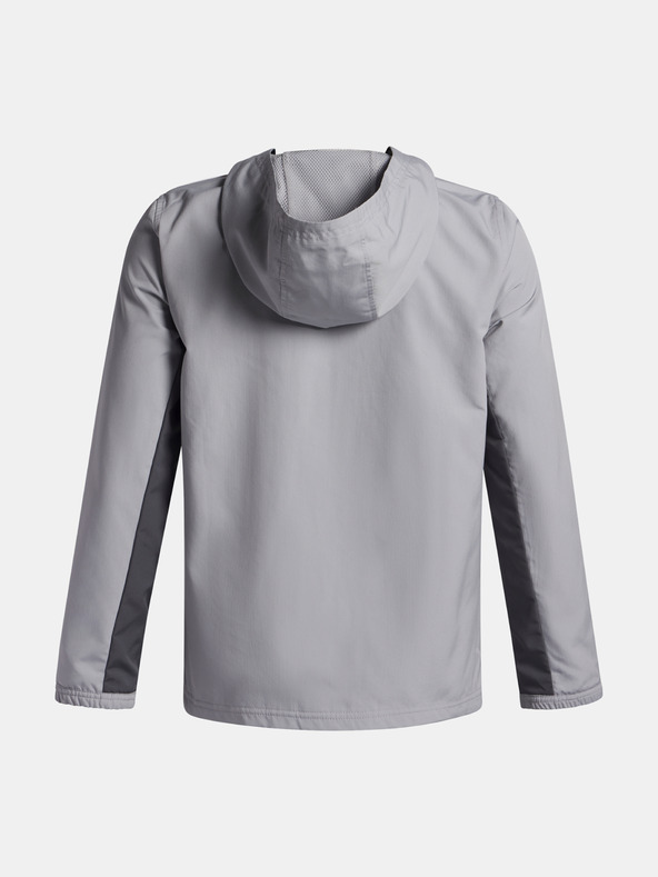 Under Armour Jungen-Jacke Under Armour UA B Rival Wvn Jacket-GRY