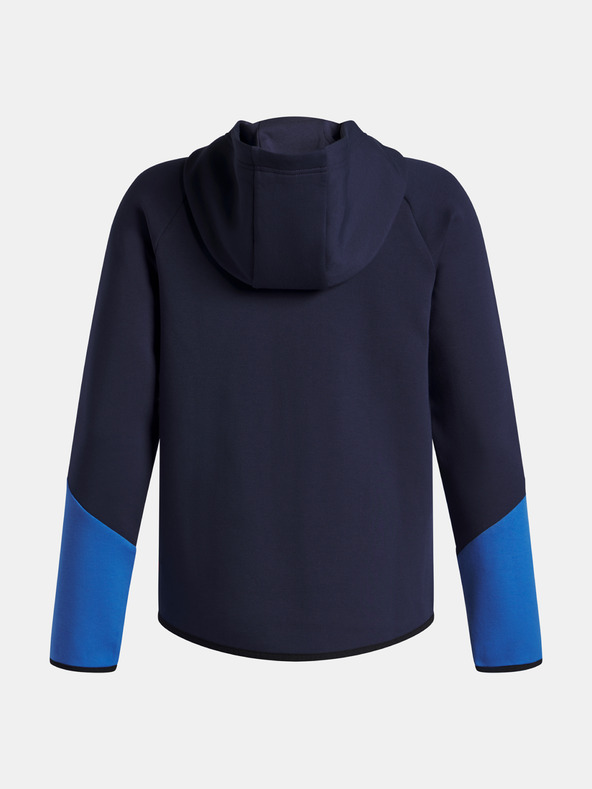 Under Armour Jungen Hoodie Under Armour UA B Unstoppable Flc FZ-BLU