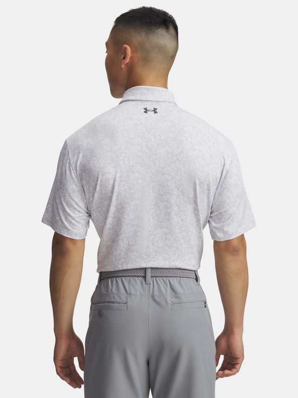 Under Armour Herren Under Armour UA Playoff 3.0 Gedrucktes Polo-WHT