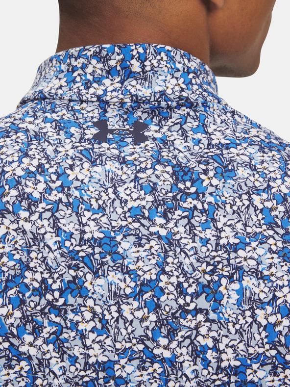 Under Armour Herren T-Shirt Under Armour UA Playoff 3.0 Printed Polo-BLU