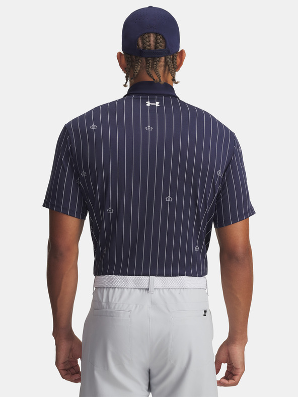 Under Armour Herren T-Shirt Under Armour UA Playoff 3.0 Printed Polo-BLU