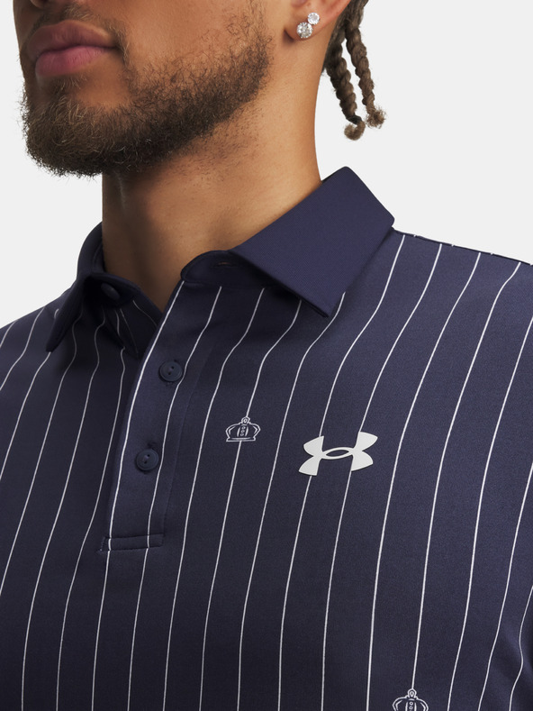 Under Armour Herren T-Shirt Under Armour UA Playoff 3.0 Printed Polo-BLU